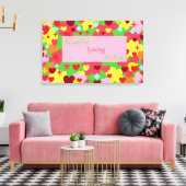 Schöne liebevolle Mutter Leinwanddruck (Insitu (Wohnzimmer))