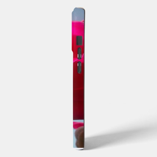 Schöne, liebevolle Rose Rot gegen Blau Case-Mate iPhone Hülle (Rückseite / Links)