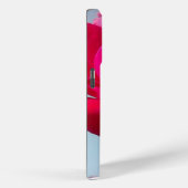 Schöne, liebevolle Rose Rot gegen Blau Case-Mate iPhone Hülle (Rückseite / Rechts)