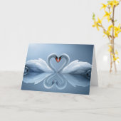 Schöne liebevolle Schwangeschenke Karte (Gelbe Blume)