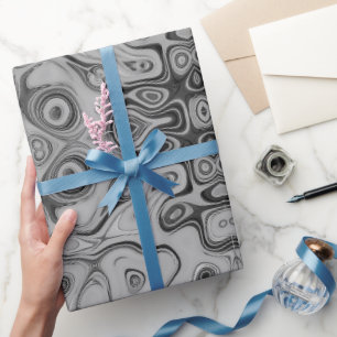 Schöne liebliche aschgraue Textur-Farbkunst-Druck Geschenkpapier