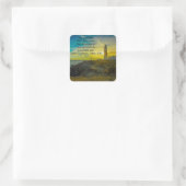 Schöne Lighthouse Bibel Verse Sticker (Tasche)