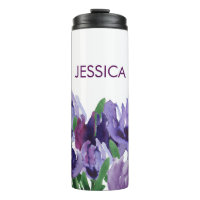 Schöne Lila Blume mit Namen