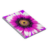 Schöne lila Blume Notizblock (Rechte Seite)
