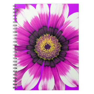 Schöne lila Blume Notizblock