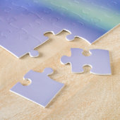 Schöne lila Blume Puzzle (Seite)