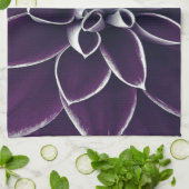 Schöne Lila Blüte Küchentuch (Gefaltet)