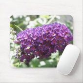 Schöne Lila Buddleia Blume Mousepad (Mit Mouse)