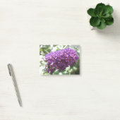 Schöne Lila Buddleia-Blume Post it notes Post-it Klebezettel (Büro)