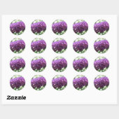 Schöne Lila Buddleia Blume Sticker (Blatt)