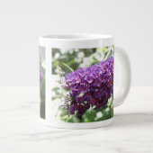 Schöne Lila Buddleia Blume Tasse (Vorderseite Rechts)