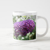 Schöne Lila Buddleia Blume Tasse (Rechts)