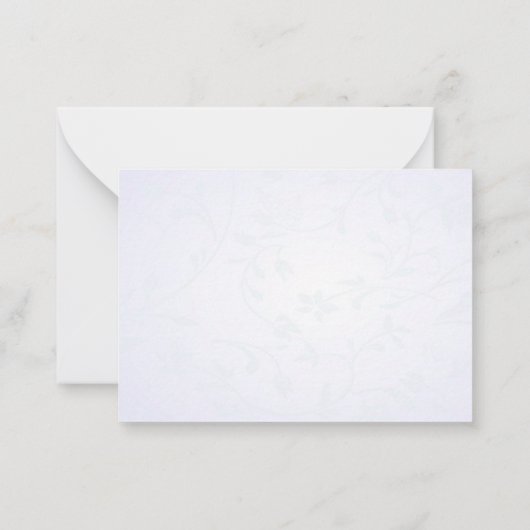 Schöne Lila Dankeschön Karten (Rückseite)