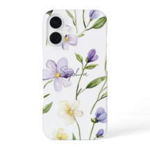 Schöne lila gelbe Blumen