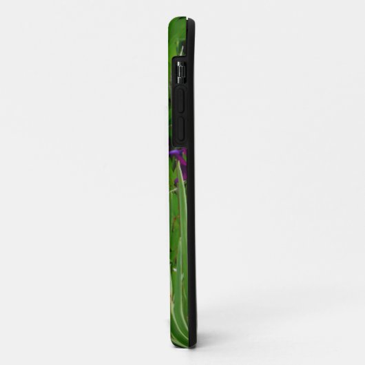 Schöne Lila Iris Case-Mate iPhone Hülle (Hinten/Links)