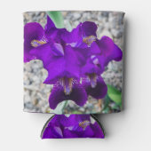 Schöne lila Iris Dosenkühler (Vorderseite)