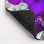 Schöne lila Iris Mousepad (Ecke)