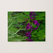 Schöne Lila Iris Puzzle (Horizontal)