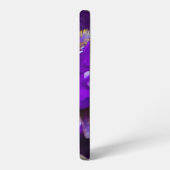 Schöne lila Iris Samsung Galaxy Hülle (Linke Seite)