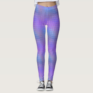 Schöne lila irisierende Schimmer Glamour Girl Leggings