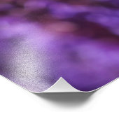 Schöne lila Lavender Blume Fotodruck (Ecke)