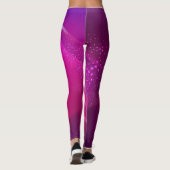 schöne lila Leggings (Rückseite)