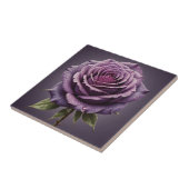 Schöne lila Rose Fliese (Seite)