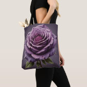 Schöne lila Rose Tasche (Von Nahem)
