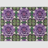 Schöne Lila Rose Trendy Collection Seidenpapier (Vorderseite)