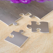 Schöne Lila Sweet Alyssum Puzzle (Seite)