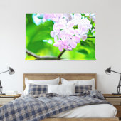 Schöne Lilac-Blume Leinwanddruck (Insitu (Schlafzimmer))