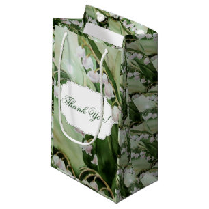 SCHÖNE LILIE DES TALES MIT MONOGRAMM KLEINE GESCHENKTÜTE