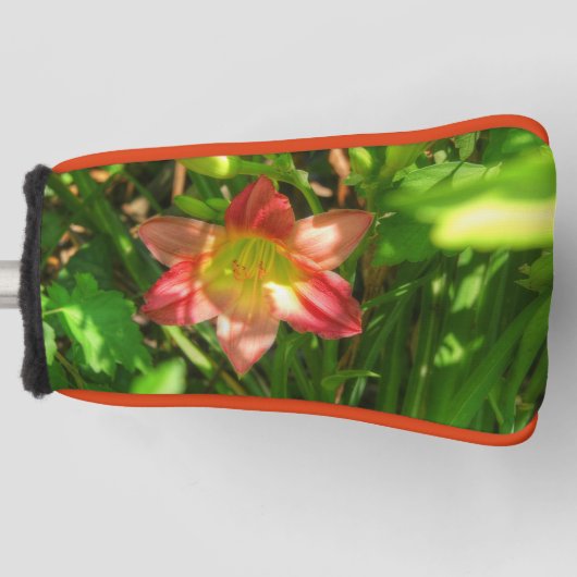 Schöne Lilie Golf Headcover (Vorderseite)