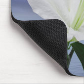 Schöne Lilie im Mondschein Mousepad (Ecke)