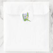 Schöne Lilien Runder Aufkleber (Tasche)