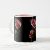 Schöne Lilly Tasse (Vorderseite Links)