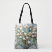 Schöne Lily der Valley Spring Floral Tasche (Vorderseite)