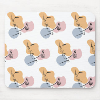 schöne Line Art Mousepad