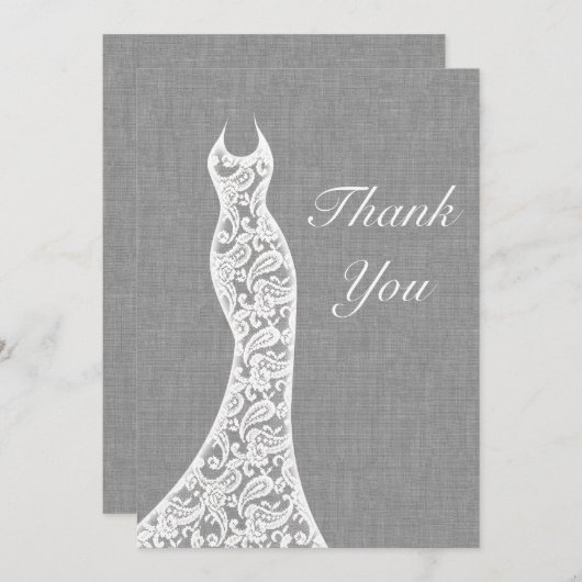 Schöne Linen Danke (Vorne/Hinten)