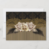 Schöne Lingerie Dusche Einladungen (Rückseite)