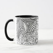 Schöne Linie Kunst-Tasse Tasse (Links)