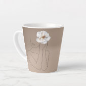 Schöne Linien, Magnolia Milchtasse (Linke Ecke)