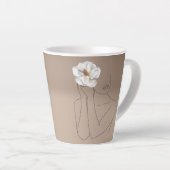 Schöne Linien, Magnolia Milchtasse (Rechte Ecke)