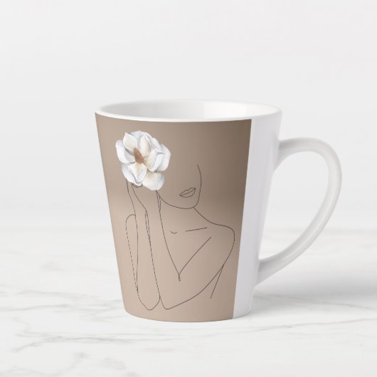 Schöne Linien, Magnolia Milchtasse (Rechts)