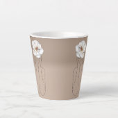 Schöne Linien, Magnolia Milchtasse (Vorderseite)