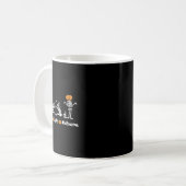 Schöne Lion Cat aus Afrika Grafik Kaffeetasse (Vorderseite Links)