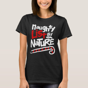 Schöne Liste nach Natur Funny 90s Weihnachten T-Shirt