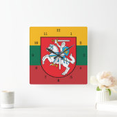 Schöne litauische Vytis Wall Uhr (Zuhause)