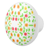 Schöne Little Floral Pull Handle Keramikknauf (Rechts)