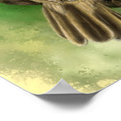 Schöne Little Sparrow Poster Paintin (Ecke)